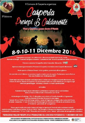 Presepe E Caldarroste A Casperia - Casperia