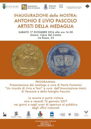 Mostra Di Antonio E Livio Pascolo - Amaro