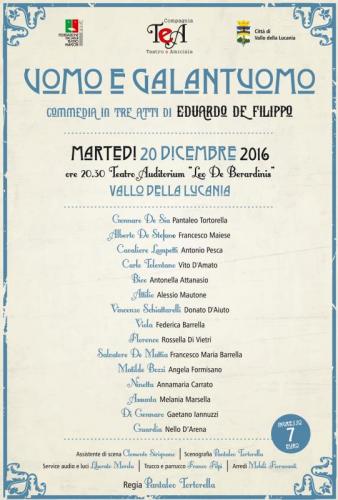 Uomo E Galantuomo - Vallo Della Lucania