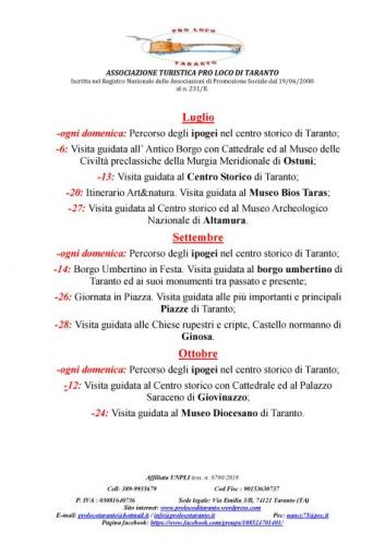 Eventi Della Pro Loco Di Taranto - Taranto