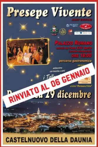 Presepe Vivente A Castelnuovo Della Daunia - Castelnuovo Della Daunia