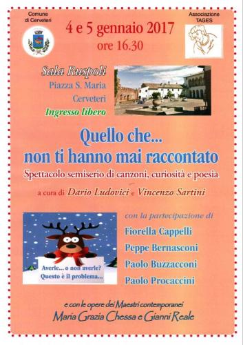 Quello Che ... Non Ti Hanno Mai Raccontato - Cerveteri