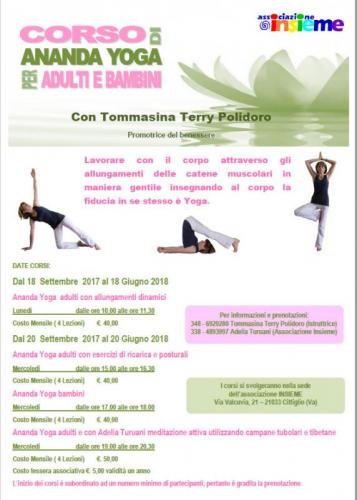 Corso Di Ananda Yoga - Cittiglio