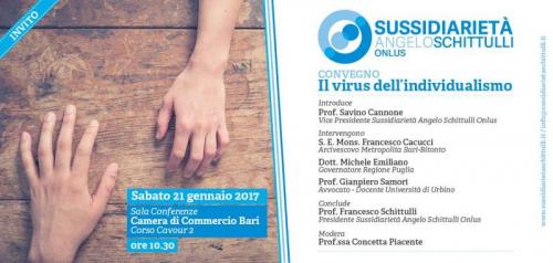 Convegno Il Virus Dell'individualismo - Bari