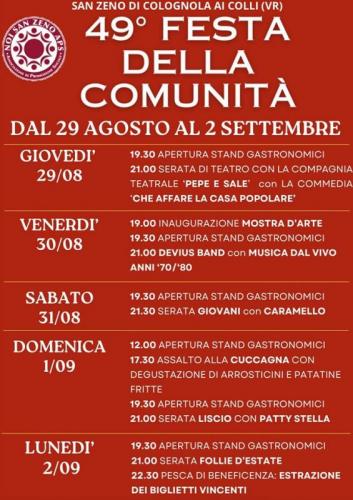 Festa Della Comunita Di Colognola Ai Colli - Colognola Ai Colli