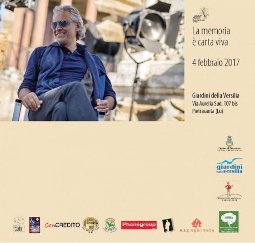 La Memoria è Carta Viva - Pietrasanta