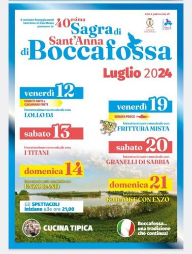 Sagra Di Sant’anna Di Boccafossa A Torre Di Mosto - Torre Di Mosto