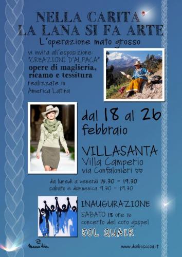 Nella Carità La Lana Si Fa Arte - Villasanta