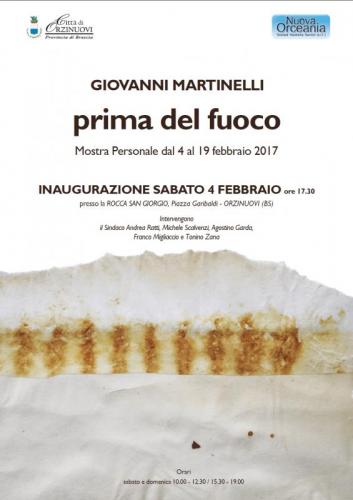 Personale Di Giovanni Martinelli - Orzinuovi