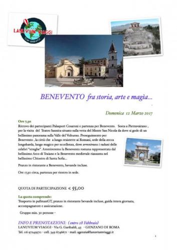 Benevento Fra Arte, Storia E Magia... - Genzano Di Roma