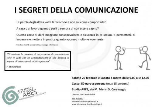 I Segreti Della Comunicazione - Caravaggio