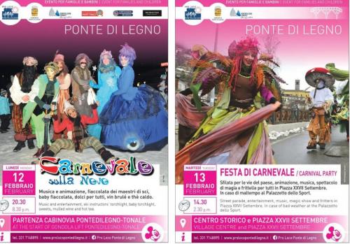 Eventi Di Carnevale A Ponte Di Legno - Ponte Di Legno