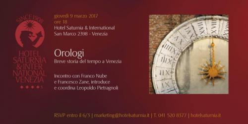 Orologi - Breve Storia Del Tempo A Venezia - Venezia