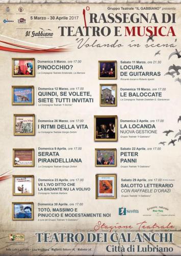 Rassegna Teatrale Volando In Scena - Lubriano
