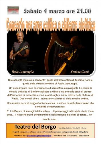 Concerto Per Arpa Celtica E Chitarra Elettrica - Firenze