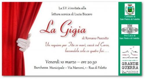 Lettura Scenica In Lingua Dialettale - San Pietro Di Feletto