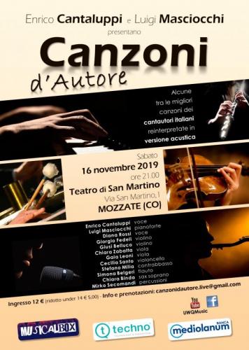 Canzoni D'autore - Mozzate