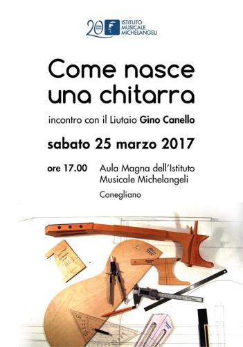 Come Nasce Una Chitarra - Conegliano