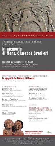 Le Epigrafi Del Duomo Di Brescia - Brescia