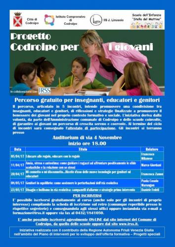 Progetto Codroipo Per I Giovani - Codroipo