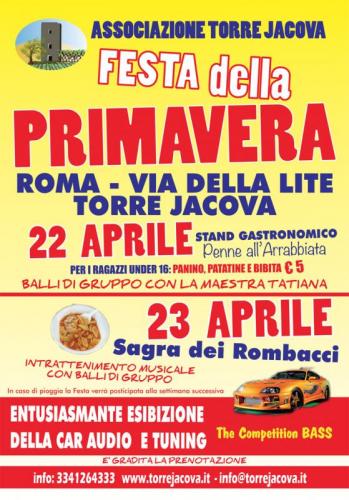 Ben Tornata Primavera - Roma