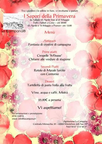 Sapori Di Primavera - Montefiore Dell'aso