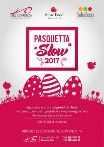 Pasquetta Slow - Monopoli
