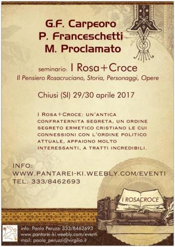 I Rosa Croce  - Chiusi