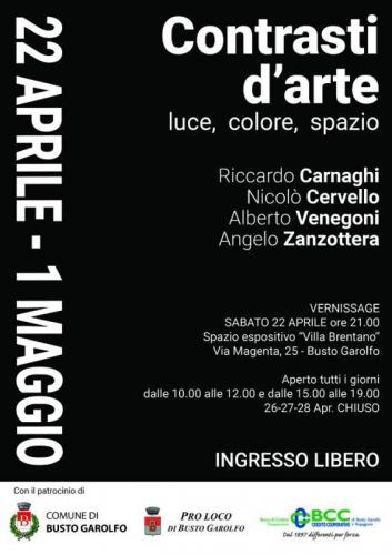 Contrasti D’arte - Luce, Colore, Spazio - Busto Garolfo