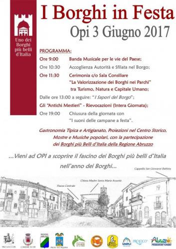 Borghi In Festa - Opi