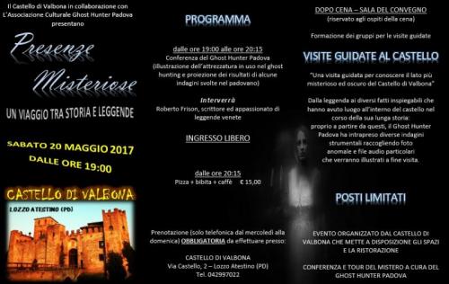 Presenze Misteriose - Lozzo Atestino