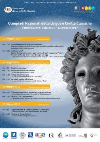 Olimpiadi Nazionali Delle Lingue E Civiltà Classiche - Salerno