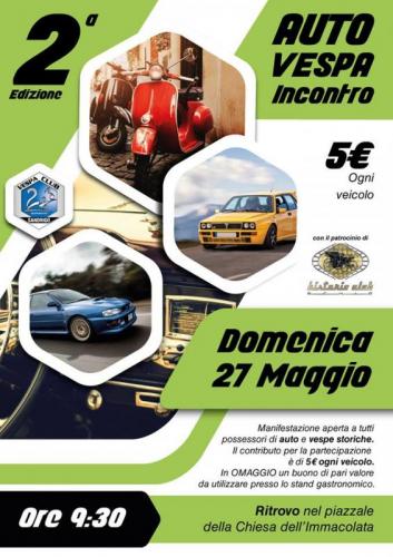 Auto Vespa Incontro - Zanè