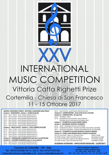 International Music Competition - Cortemilia