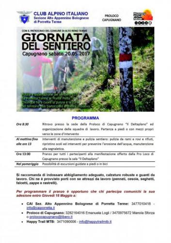 Giornata Del Sentiero - Alto Reno Terme