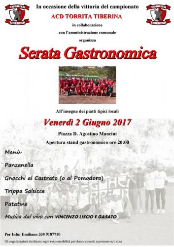 Serata Gastronomica - Torrita Tiberina