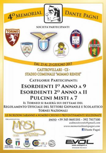 Memorial Dante Pagni - Castrovillari