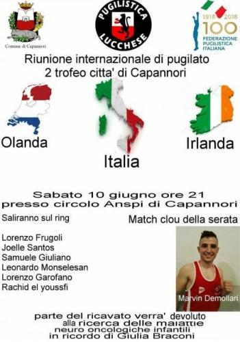 Riunione Internazionale Di Pugilato - Capannori