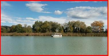 Navigando All'imbrunire Sul Tevere - Nazzano
