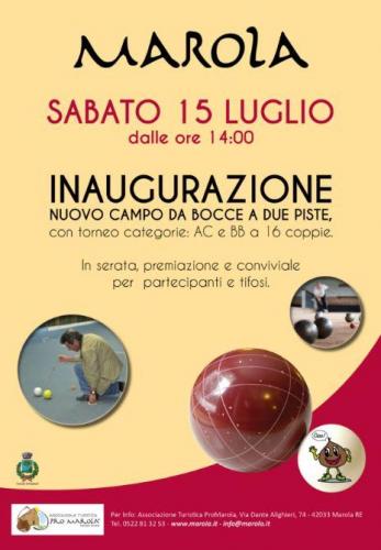 Torneo Di Bocce A Marola - Carpineti