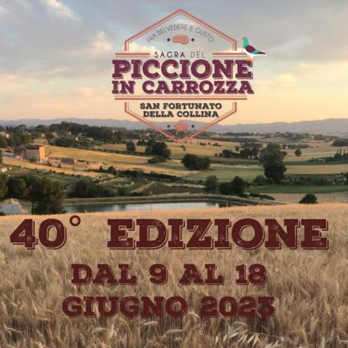 Sagra Del Piccione In Carrozza A San Fortunato Della Collina - Perugia