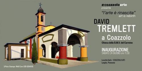 Personale Di David Tremlett - Coazzolo