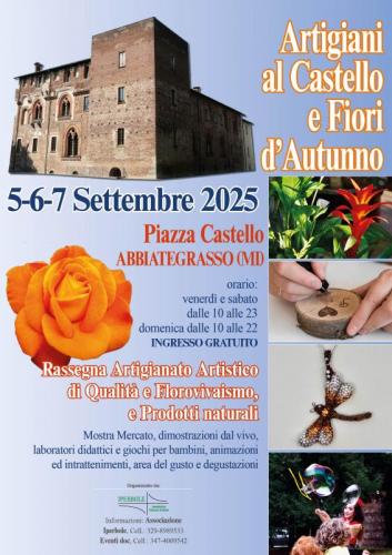 Artigiani Al Castello E Fiori D’autunno - Abbiategrasso