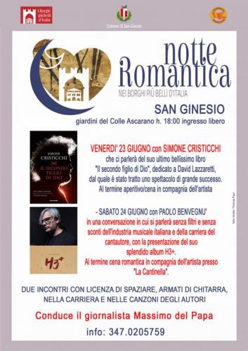 La Notte Romantica Di San Ginesio - San Ginesio