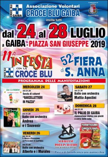 In Festa Con La Croce Blu - Gaiba