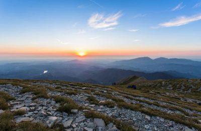 Tramonto Sul Monte Vettore - Arquata Del Tronto
