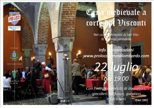 Cena A Corte Dai Visconti - Somma Lombardo