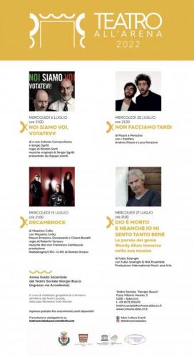 Estate A Teatro Ad Alba - Alba