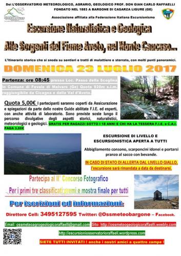 Escursione Alle Sorgenti Del Fiume Aveto  - Favale Di Malvaro