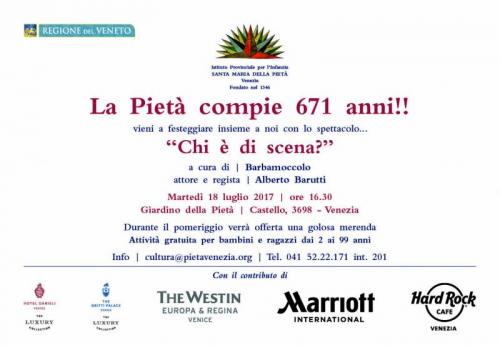 Buon Compleanno Pietà - Venezia